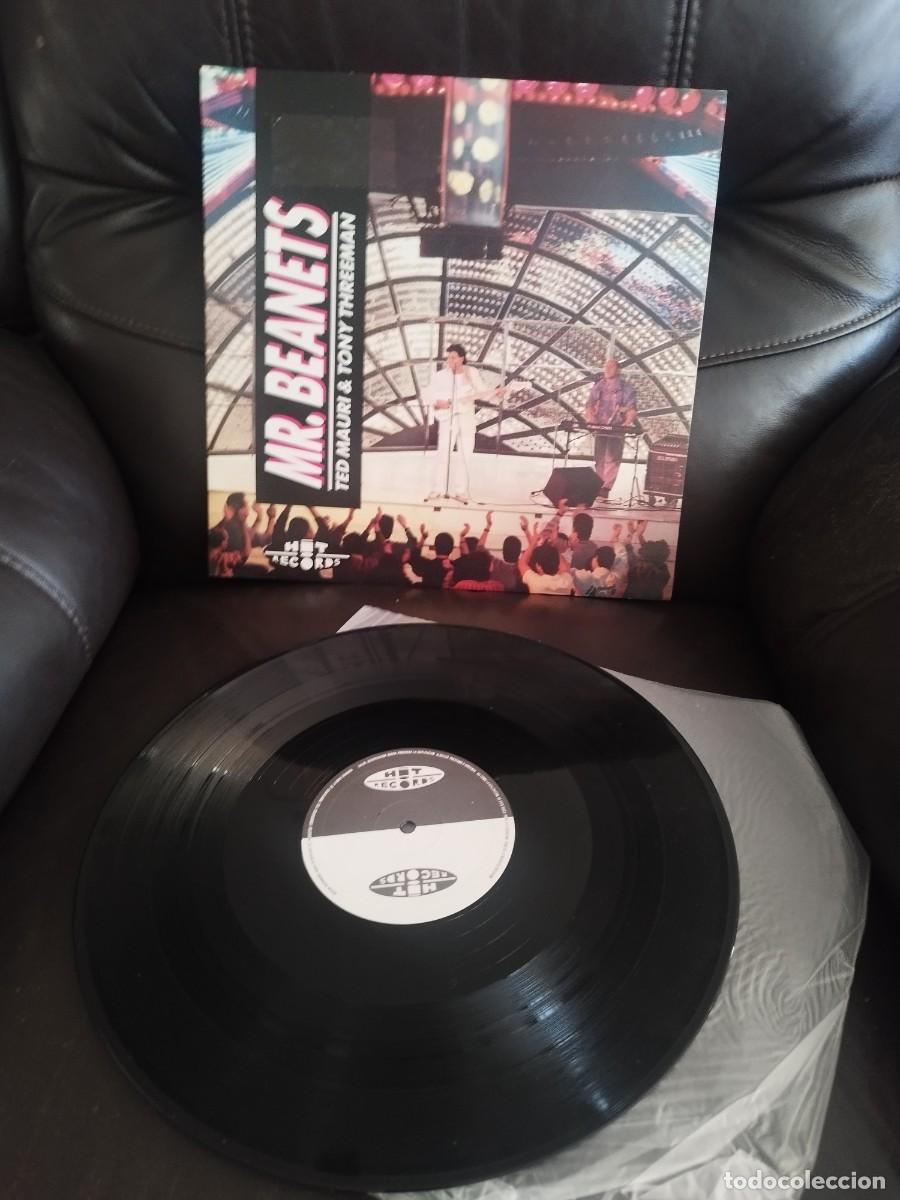 Discos de vinilo: Ted Mauri & Toni Threeman &ndash; Mr. Beanets. Vinilo Maxi single.
