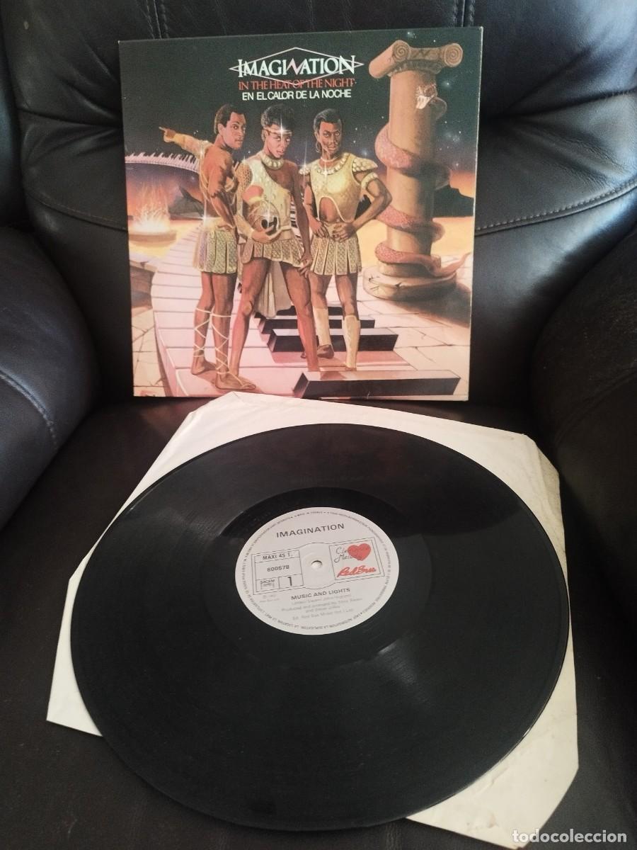 Discos de vinilo: Imagination, en el calor de la noche. Vinilo lp.