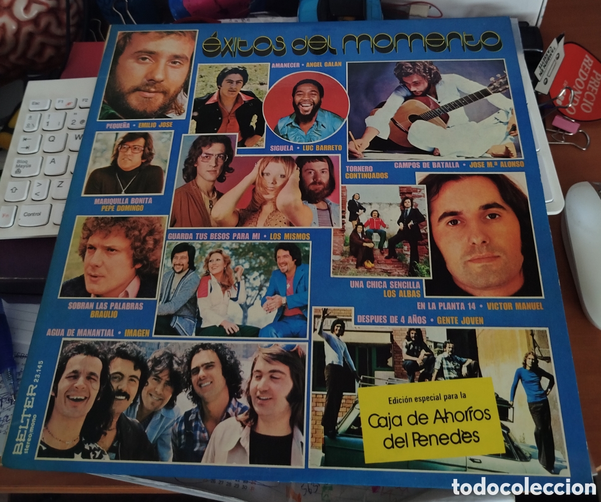Discos de vinilo: Exitos del momento. VV.AA. Belter