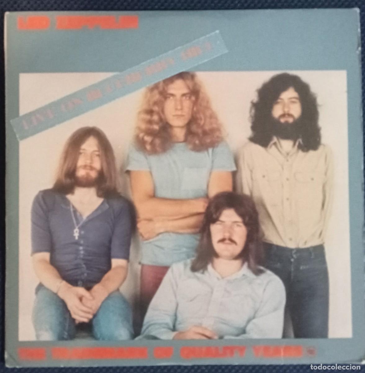 Discos de vinilo: Led Zeppelin Live on Blueberry Hill 2lp live in 1969, Usa pressing from mid '80 hard to find!!!