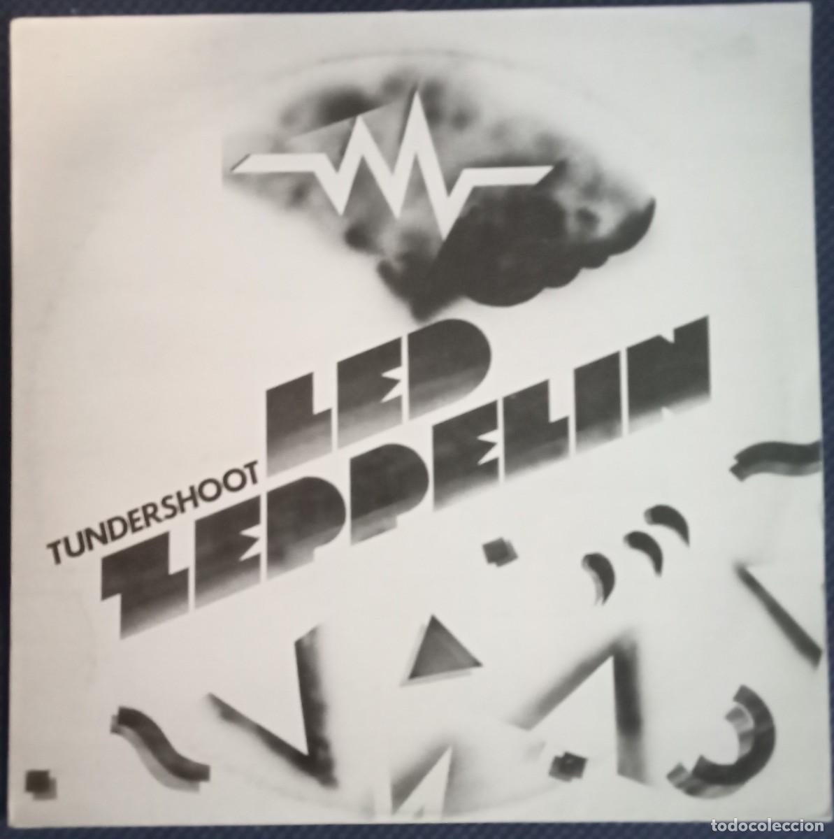 Discos de vinilo: Led Zeppelin Tundershoot 1lp live in London 1971 european pressing hard to find!!!