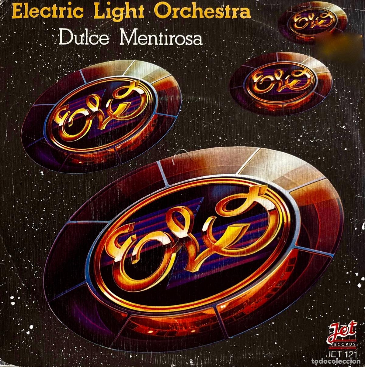 Discos de vinilo: ELECTRIC LIGHT ORCHESTRA. ( ELO ).DULCE MENTIROSA . SOLO PORTADA SINGLE ORIGINAL ESPA&Ntilde;A A 1973