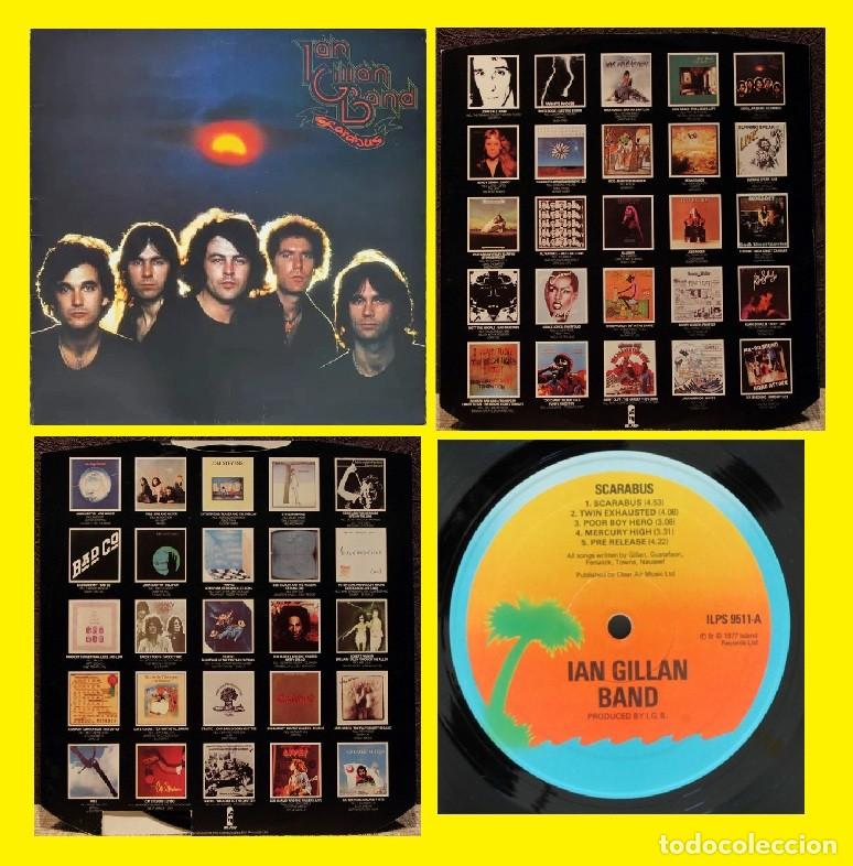 Discos de vinilo: DEEP PURPLE, IAN GILLAN scarabus 1978 RARA, SOLIDA 1&ordf; ORG EDT UK + ENCARTE, IMPECABLE