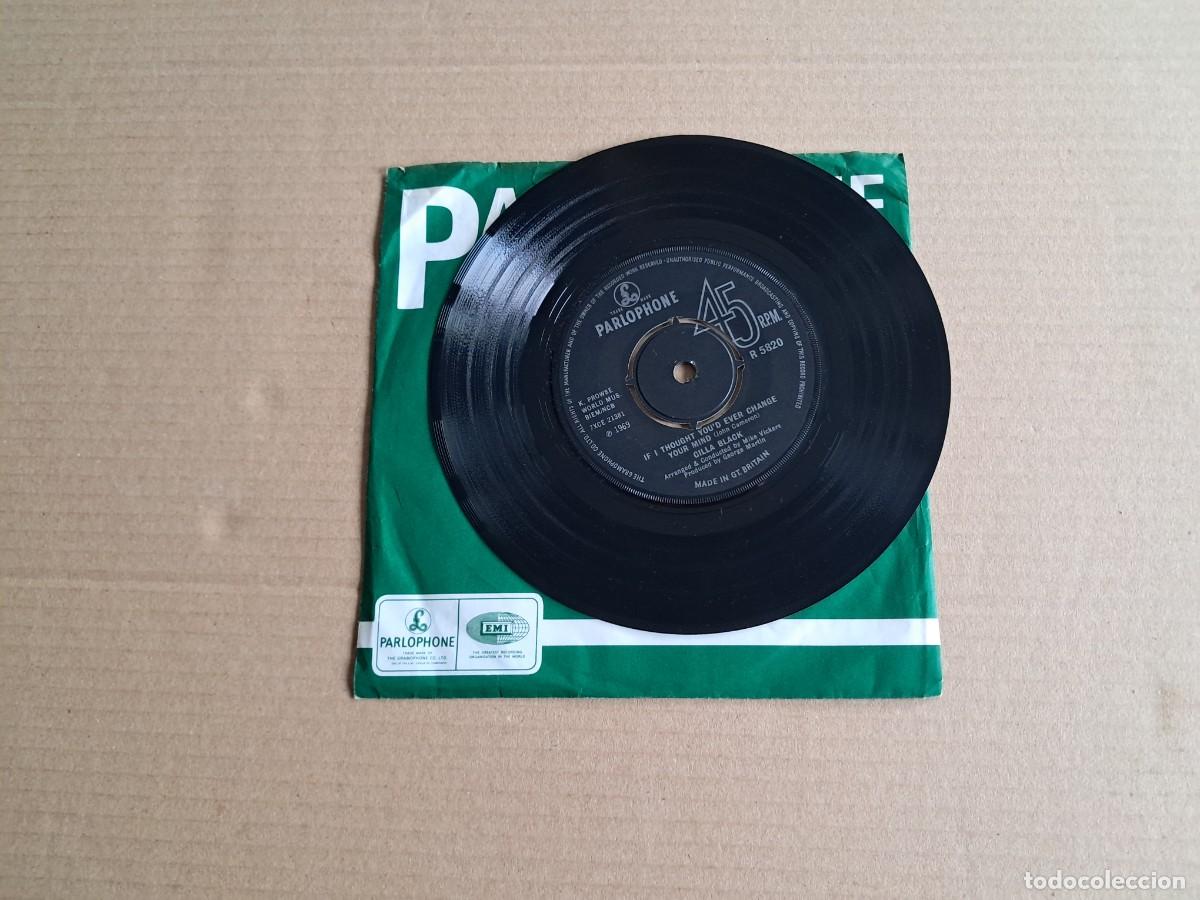 Discos de vinilo: CILLA BLACK - IF I THOUGHT YOU&acute;D EVER CHANGE SINGLE 1969 EDICION INGLESA