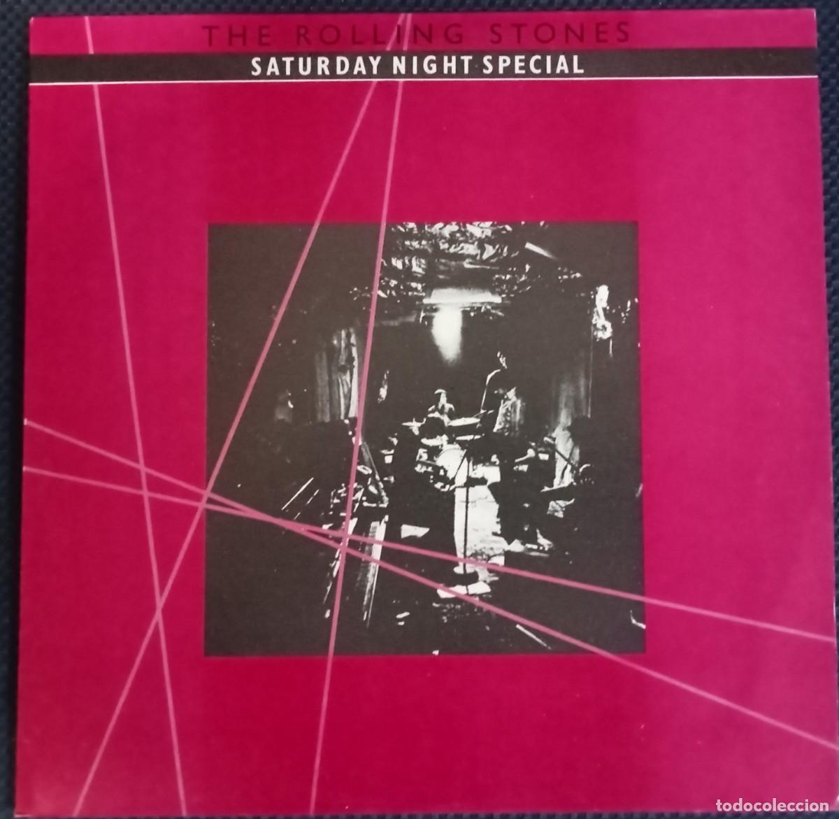 Discos de vinilo: Rolling Stones &rdquo; Saturday Night Special&rdquo;, 1lp studio outtakes and interviews, Uk pressing htf!!!