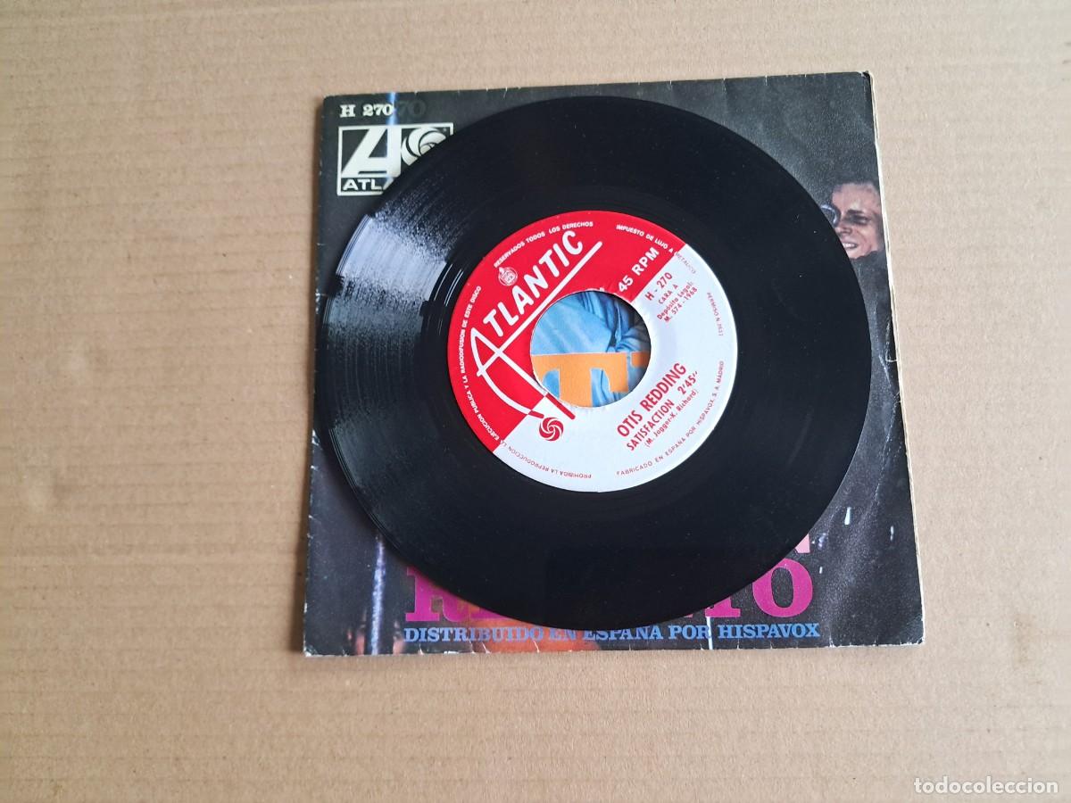 Discos de vinilo: OTIS REDDING - SATISFACTION SINGLE 1968 EDICION ESPA&Ntilde;OLA - Foto 2