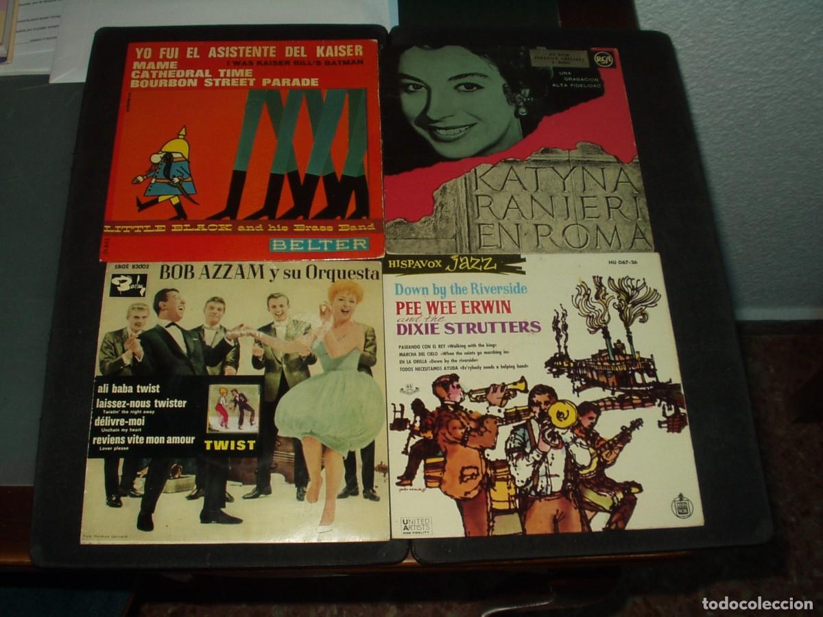 Discos de vinilo: LOTE 4 EP'S VARIOS ESTILOS (JAZZ, TWIST.. )