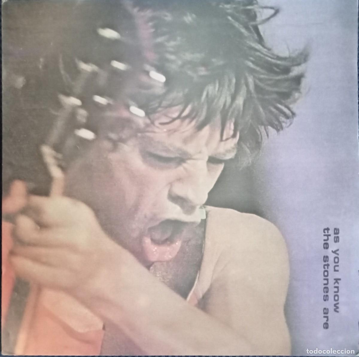 Discos de vinilo: Rolling Stones &rdquo;As you know the Stones are&rdquo;, live 1981, USA pressing black vinyl htf!!!