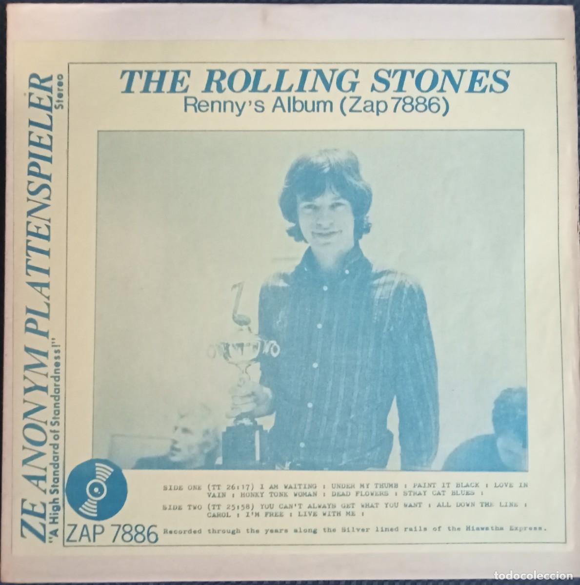 Discos de vinilo: Rolling Stones &rdquo;Renny's album&rdquo;, live 1969, USA pressing very hard to find!!!