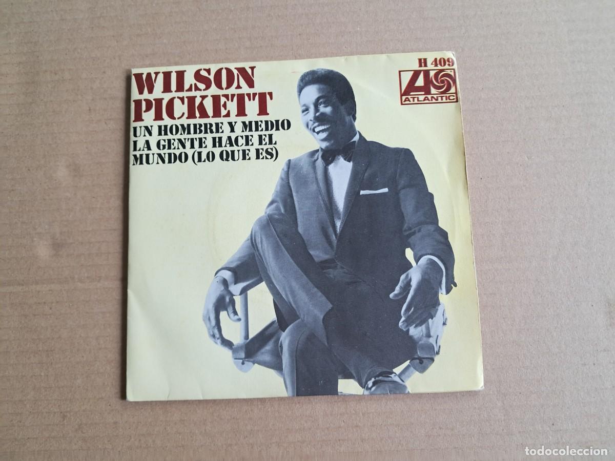 Discos de vinilo: WILSON PICKETT - UN HOMBRE Y MEDIO SINGLE 1968 EDICION ESPA&Ntilde;OLA