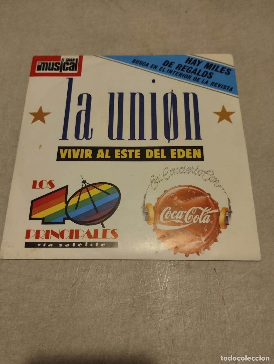 Discos de vinilo: COCA COLA SINGLE PROMO LA UNION - LA DAMA SE ESCONDE