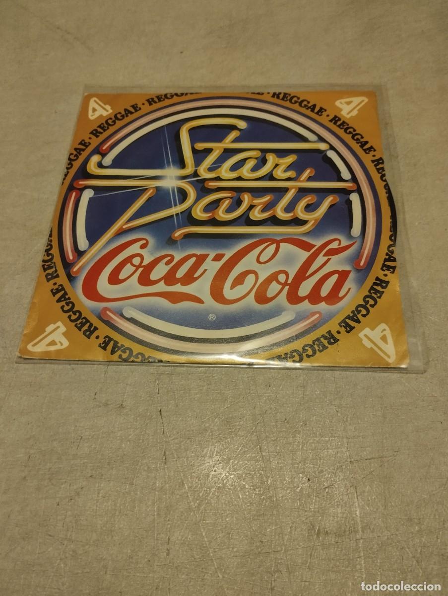 Discos de vinilo: COCA COLA N&ordm;. 4 EP REGGAE B. MARLEY P. TOSH J. NASH