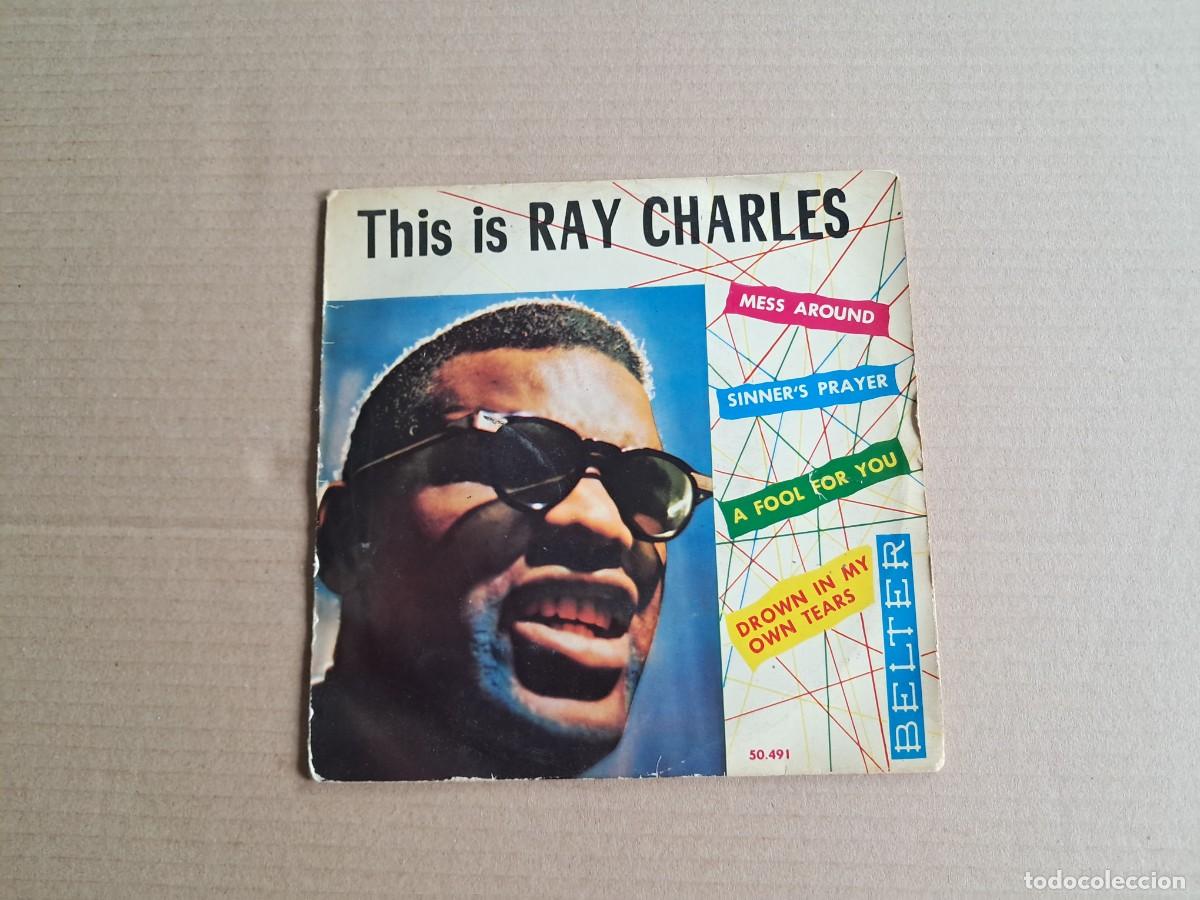 Discos de vinilo: RAY CHARLES - MESS AROUND EP 4 TEMAS 1961 EDICION ESPA&Ntilde;OLA