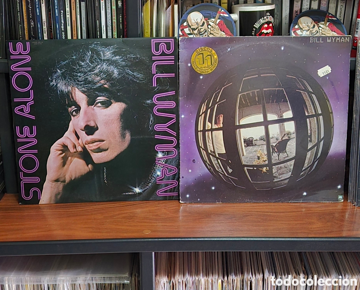Discos de vinilo: Lote 2 LPs Bill Wyman (Rolling Stones)