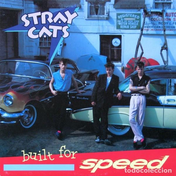 Discos de vinilo: STRAY CATS BUILT FOR SPEED