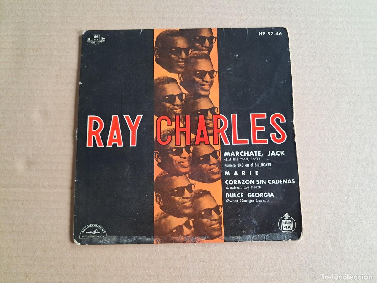 Discos de vinilo: RAY CHARLES - MARCHATE JACK EP 4 TEMAS 1962 EDICION ESPA&Ntilde;OLA
