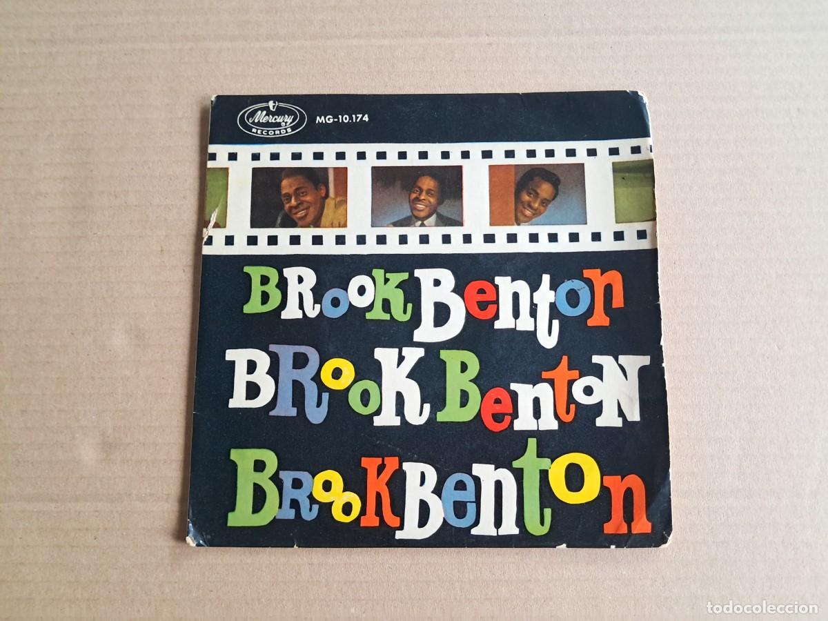 Discos de vinilo: BROOK BENTON - FOOLDS RUSH IT EP 4 TEMAS 1960 EDICION ESPA&Ntilde;OLA