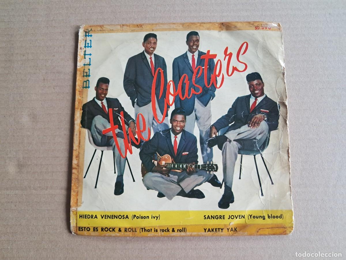 Discos de vinilo: THE COASTERS - POISON IVY ( HIEDRA VENENOSA 9 EP 4 TEMAS 1960 EDICION ESPA&Ntilde;OLA