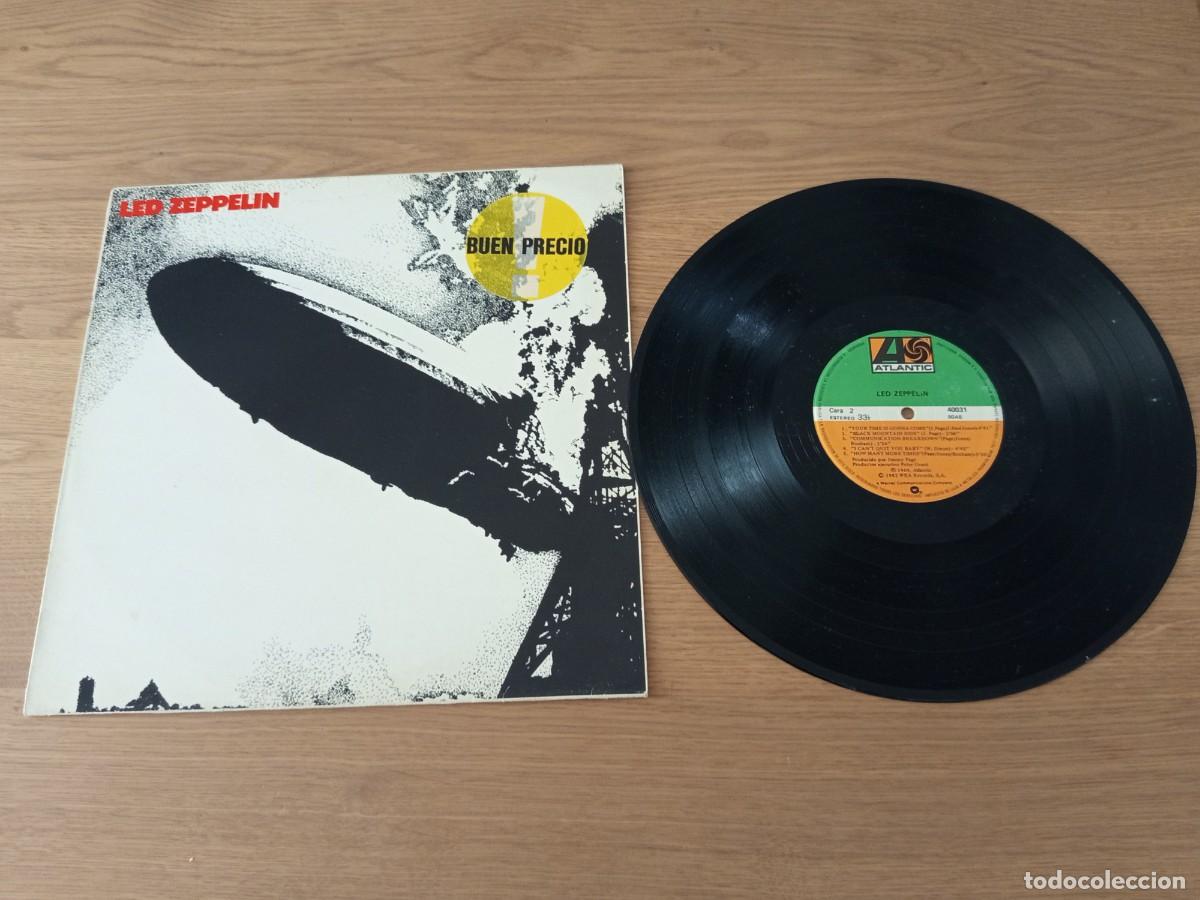 Discos de vinilo: JOYA LP. LED ZEPPELIN / LED ZEPPELIN I / SELLO ATLANTIC LB 40031 / A&Ntilde;O 1982.