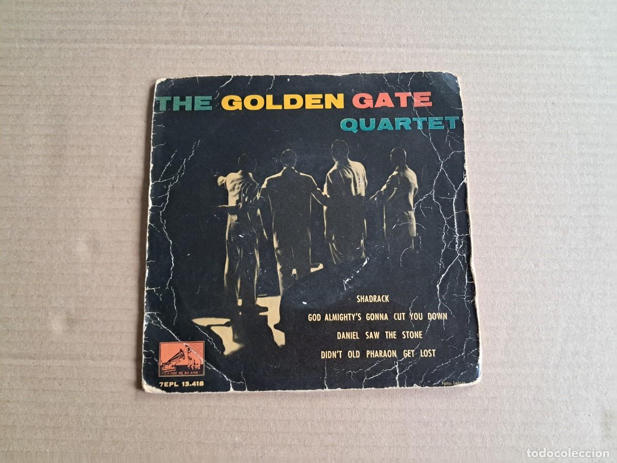 Discos de vinilo: THE GOLDEN GATE QUARTET - SHADRACK EP 4 TEMAS 1960 EDICION ESPA&Ntilde;OLA