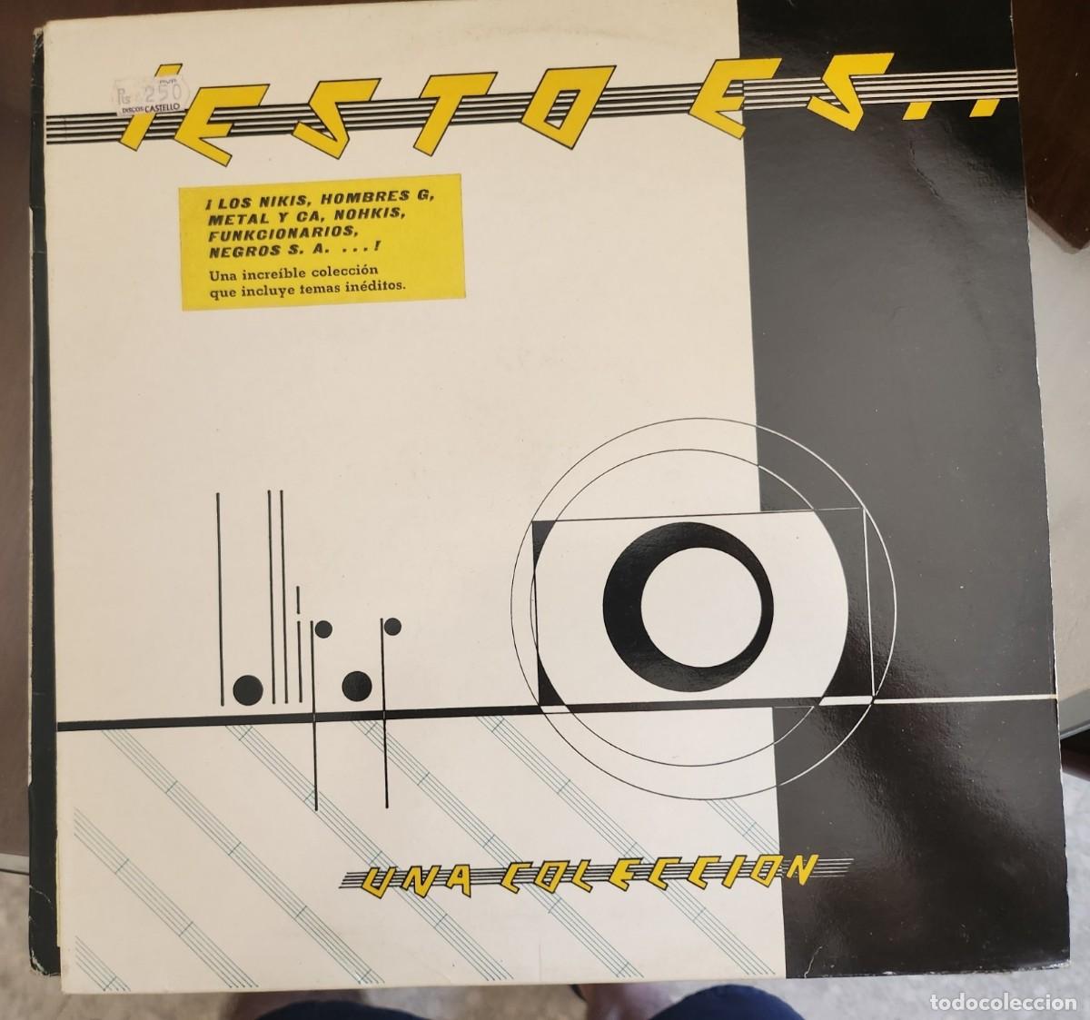 Discos de vinilo: ESTO ES UNA COLECCION - LOS NIKIS, HOMBRES G, METAL Y CA, ETC..