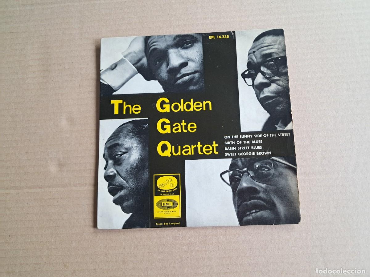 Discos de vinilo: THE GOLDEN GATE QUARTET - ON THE SUNNY SIDE OF THE STREET EP 4 TEMAS 1966 EDICION ESPA&Ntilde;OLA