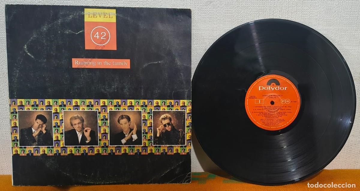Discos de vinilo: Level 42 &rdquo;Running in the Family&rdquo;