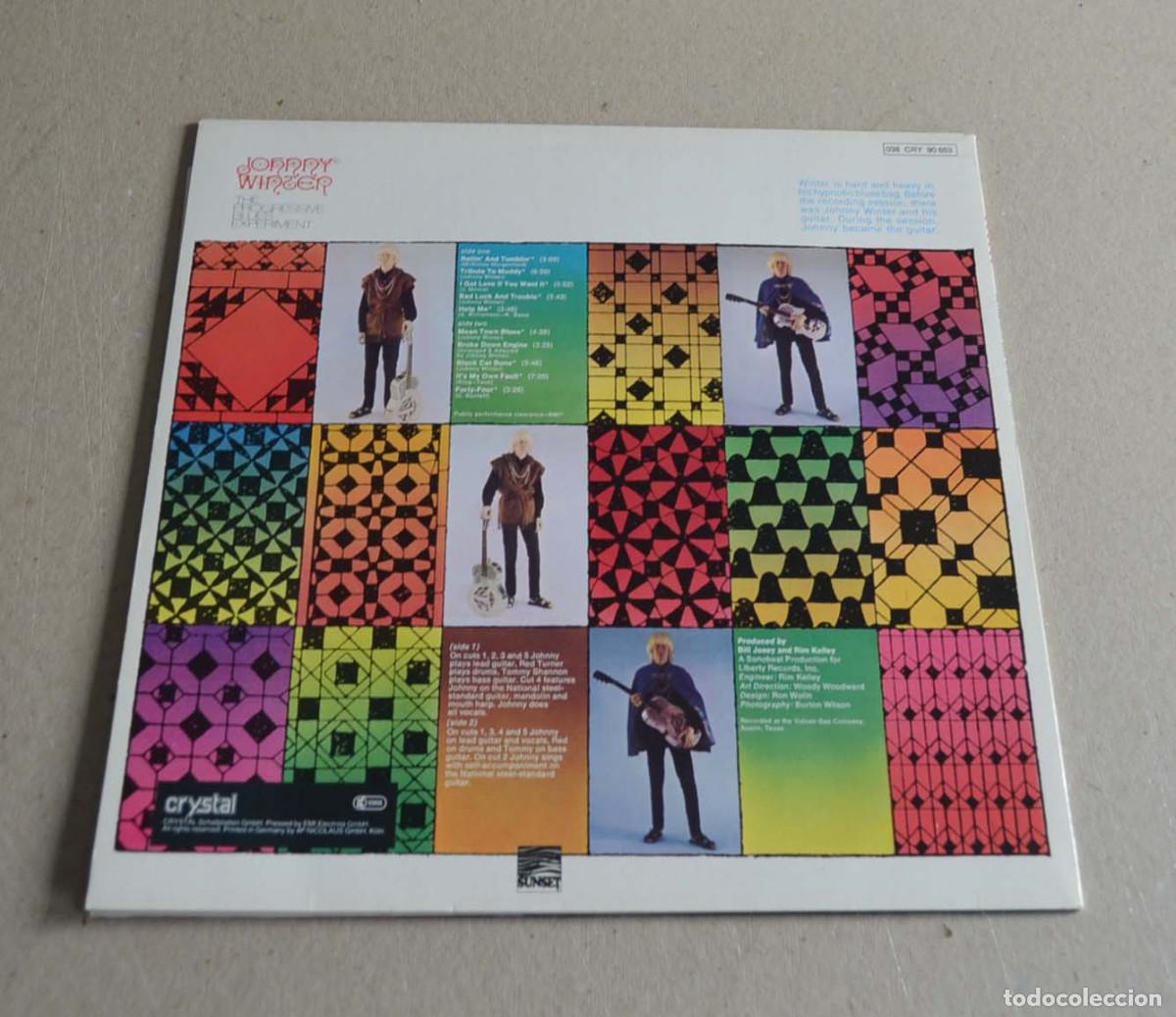 Discos de vinilo: JOHNNY WINTER - THE PROGRESSIVE BLUES EXPERIMENT - Foto 2