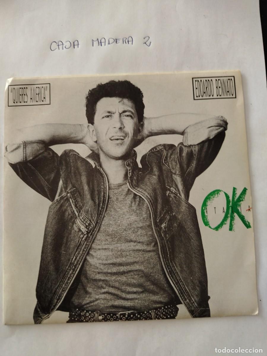 Discos de vinilo: Single vinilo edoardo bennato, quieres america