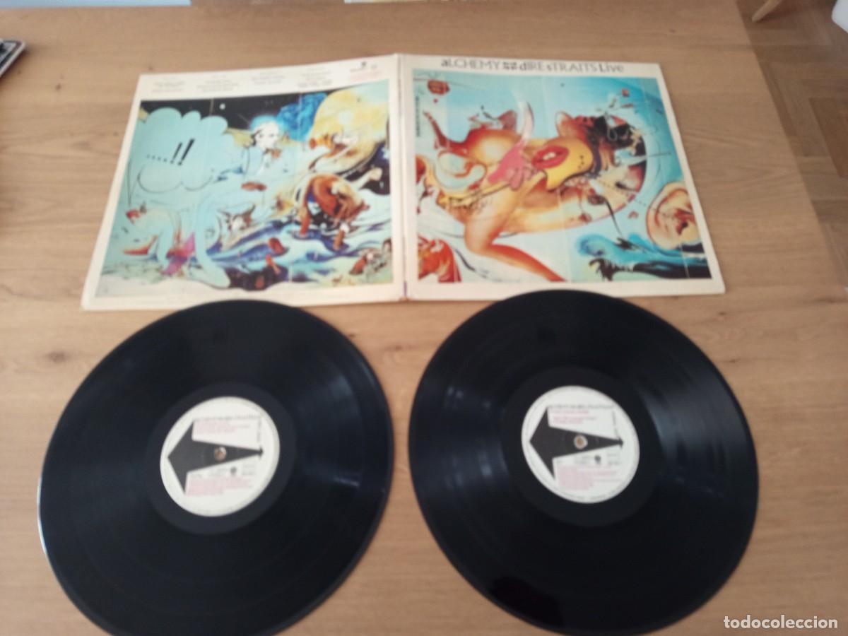Discos de vinilo: JOYA LP ORIGINAL. DIRE STRAITS / ALCHEMY / SELLO VERTIGO 818 243 1 / A&Ntilde;O 1984 / GATEFOLD.