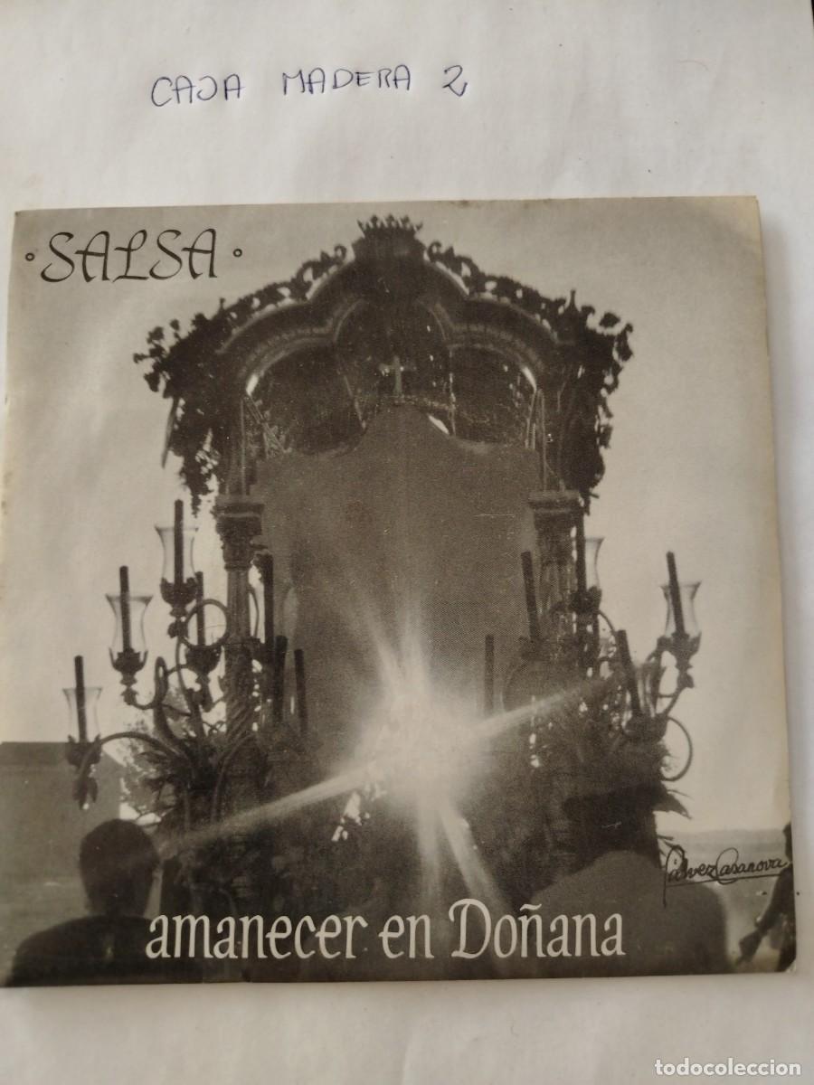 Discos de vinilo: Single vinilo salsa, amanecer en do&ntilde;ana