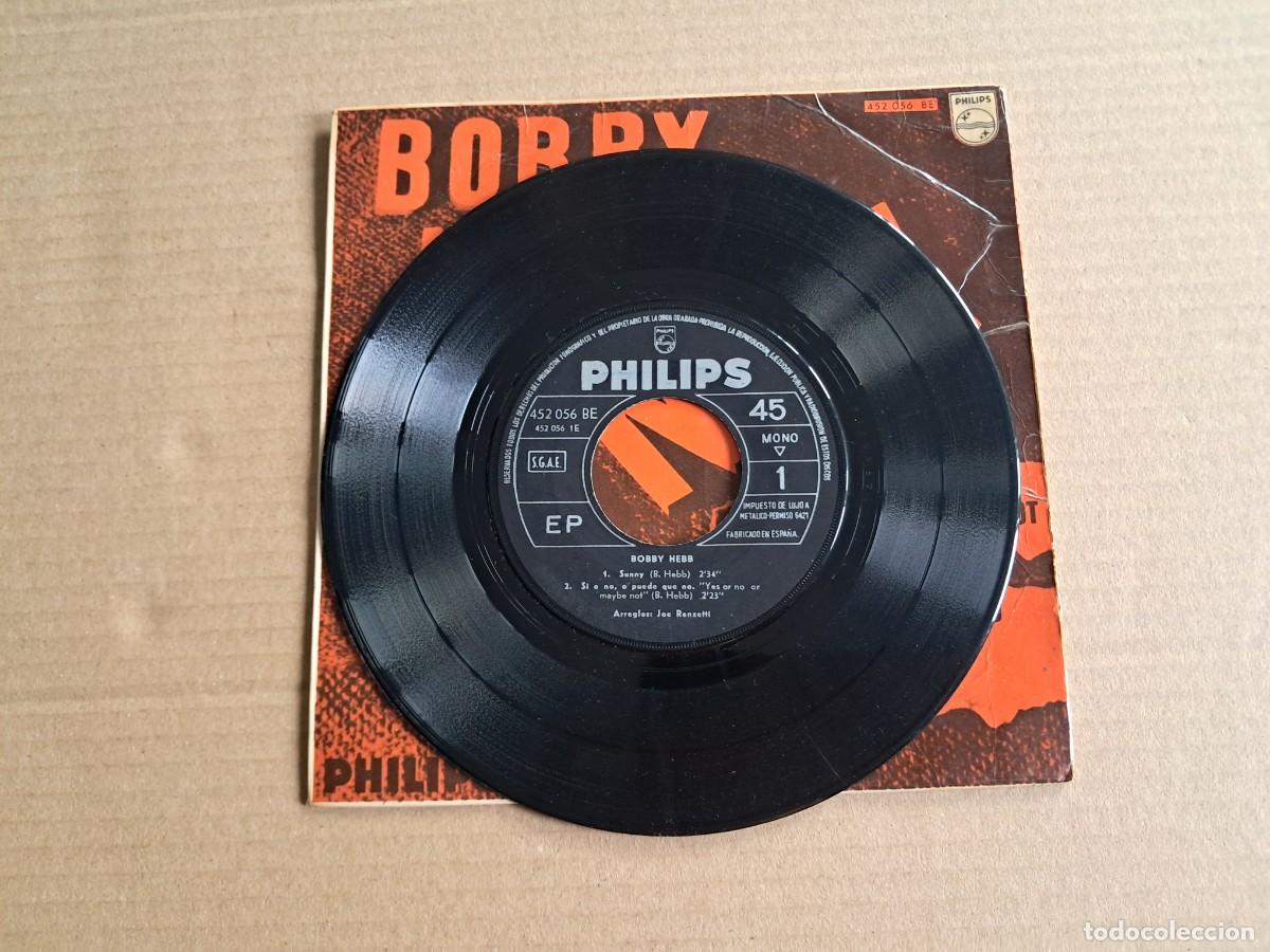 Discos de vinilo: BOBY HEBB - SUNNY EP 4 TEMAS 1966 EDICION ESPA&Ntilde;OLA - Foto 2