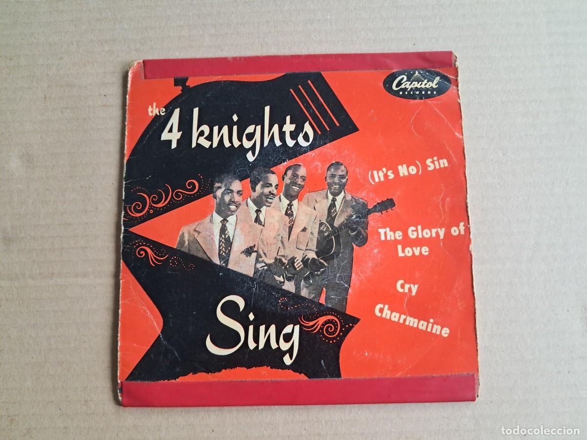 Discos de vinilo: THE 4 ( FOUR ) KNIGHTS - SING EP 4 TEMAS 1954 EDICION FRANCIA