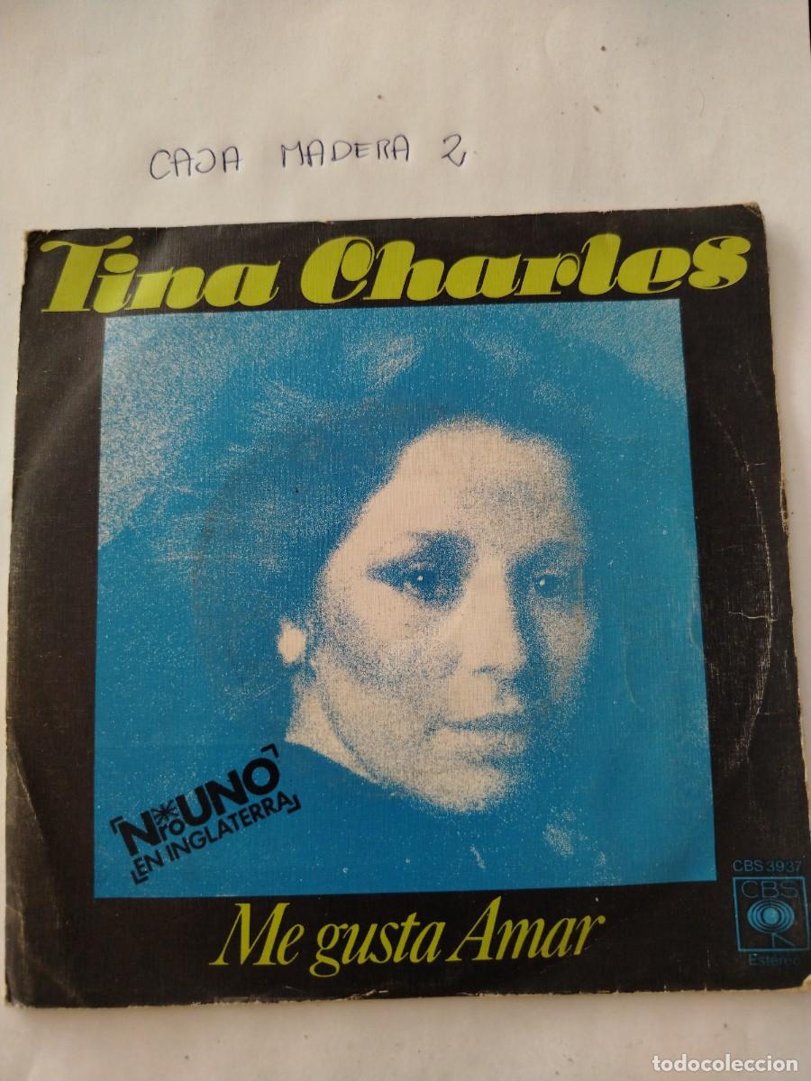 Discos de vinilo: Single vinilo Tina Charles, me gusta amar