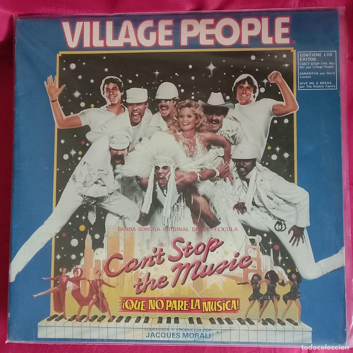 Discos de vinilo: Village People - Can&acute;t Stop The Music (Que no Pare la M&uacute;sica) - Edit. RCA. 1980