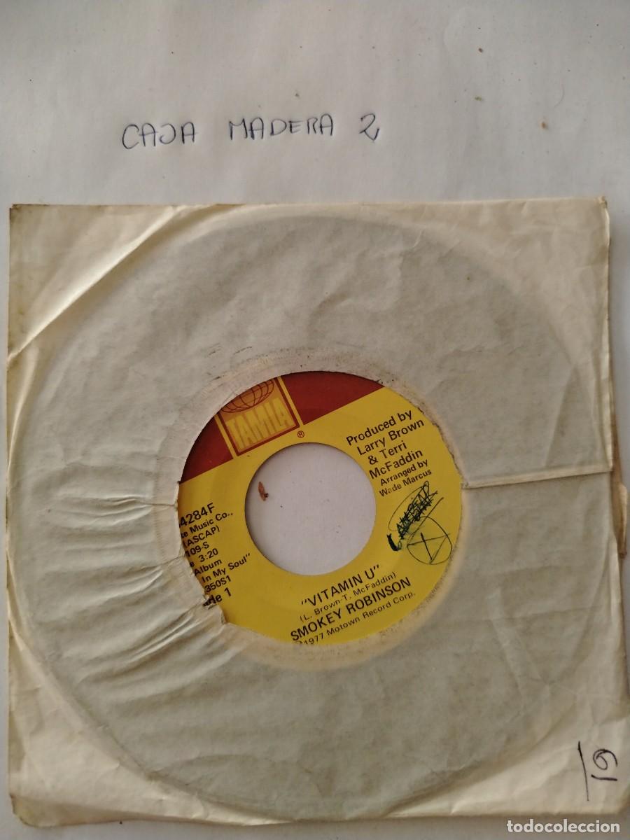 Discos de vinilo: Single vinilo vitamin u, smokey robinson