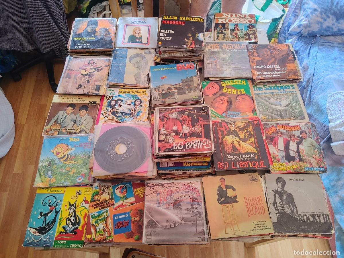 Discos de vinilo: lote de 466 vinilos,cine,pop,flamenco,folklore,ect,no hevy,