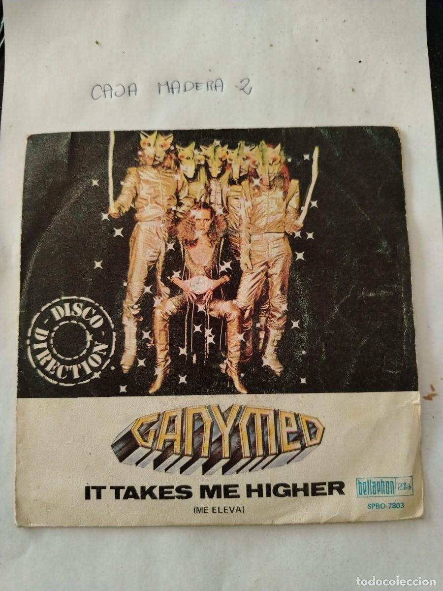 Discos de vinilo: Single vinilo ganymed, it takes me higher