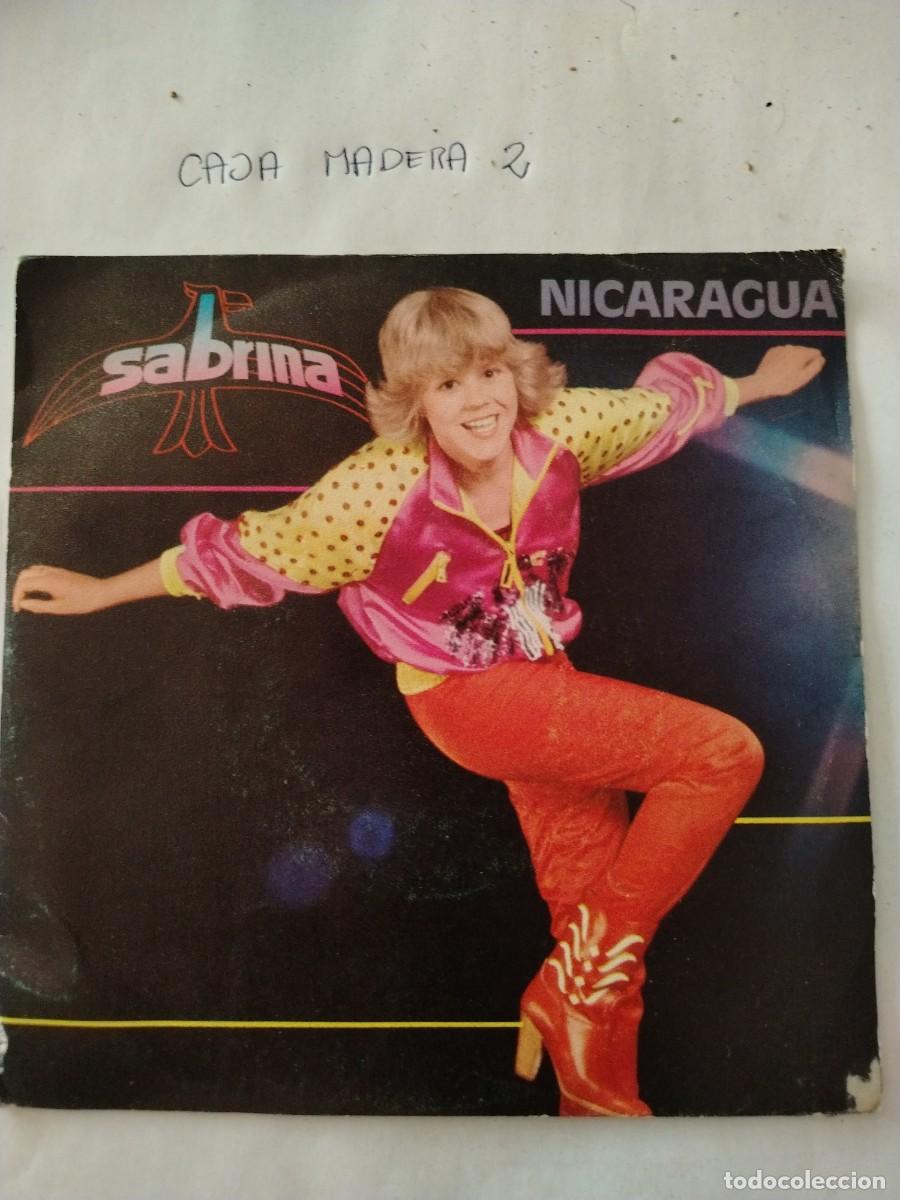 Discos de vinilo: Single vinilo Sabrina, nicaragua