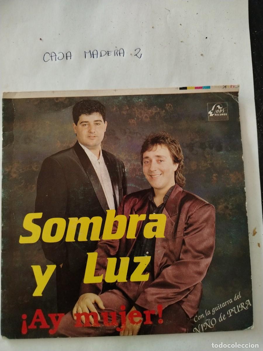 Discos de vinilo: Single vinilo sombra y luz, ay mujer, guitarra ni&ntilde;o de pura