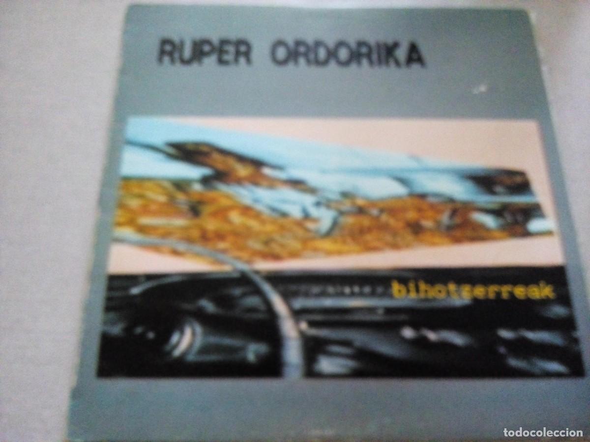 Discos de vinilo: RUPER ORDORIKA BIHOTZERREAK LP 1985 CON INSERTO