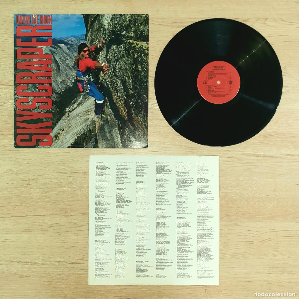 Discos de vinilo: Vinilo LP de DAVID LEE ROTH Skyscrapers 1988