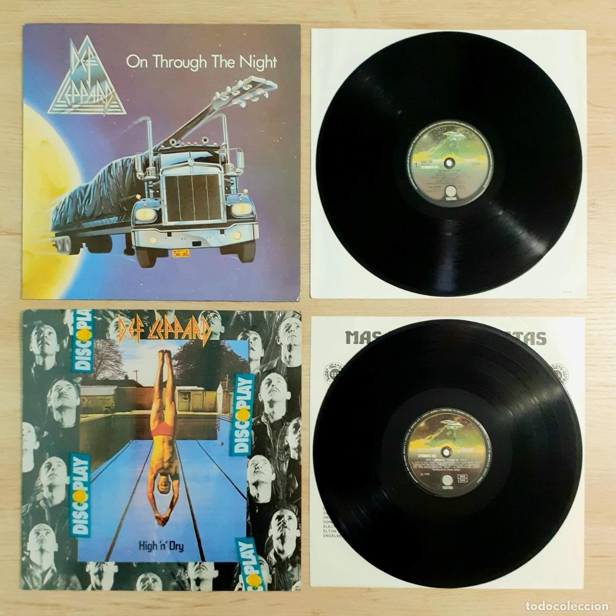 Discos de vinilo: Discos de vinilo DEF LEPPARD. 22&euro; cada uno