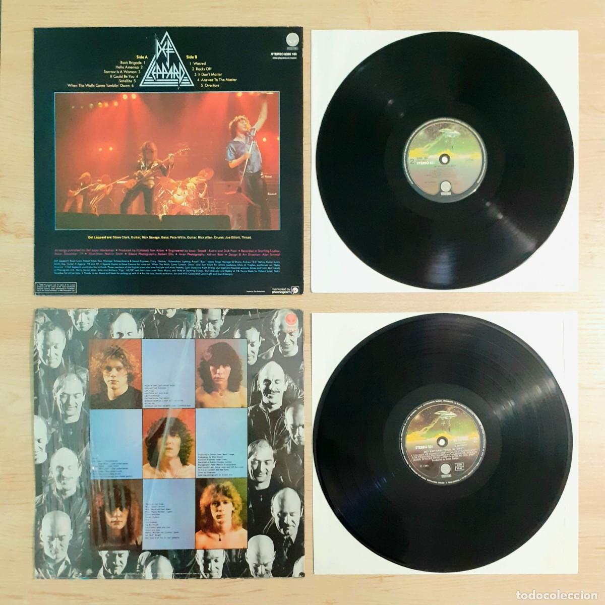 Discos de vinilo: Discos de vinilo DEF LEPPARD. 22&euro; cada uno - Foto 2