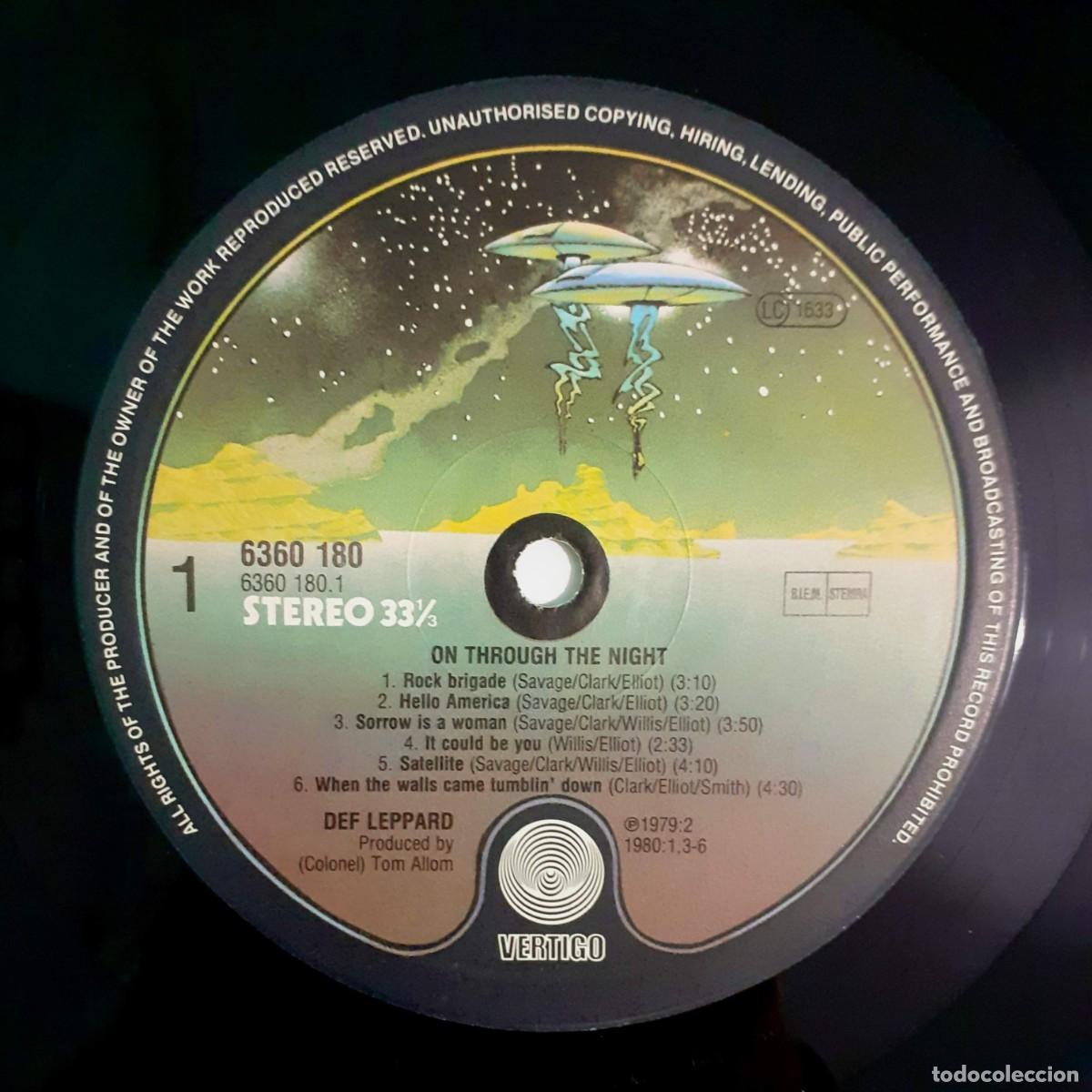 Discos de vinilo: Discos de vinilo DEF LEPPARD. 22&euro; cada uno - Foto 3