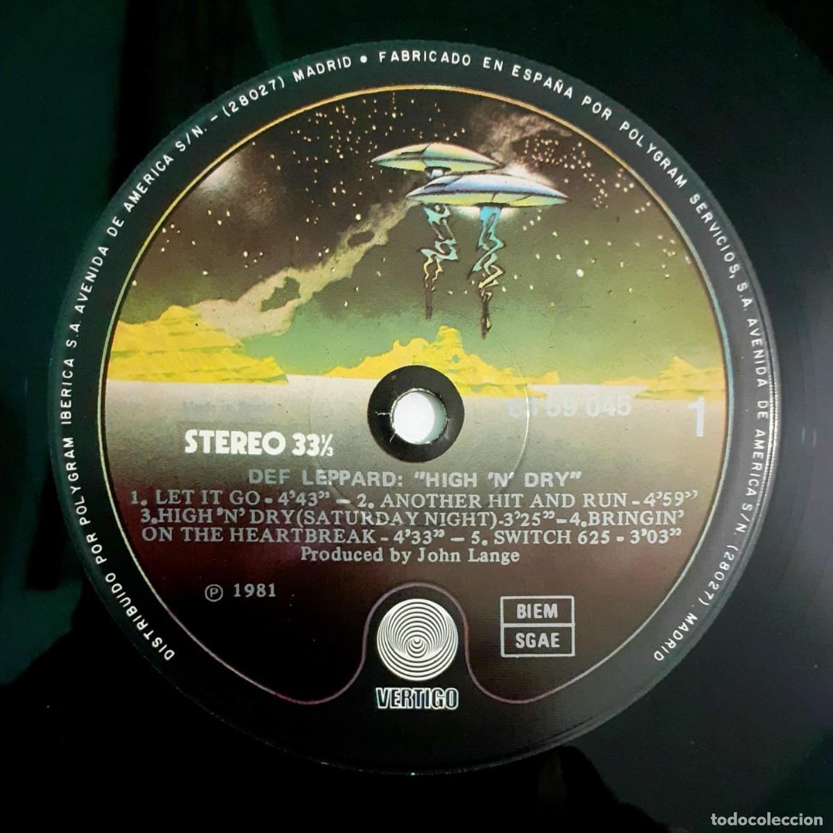 Discos de vinilo: Discos de vinilo DEF LEPPARD. 22&euro; cada uno - Foto 4
