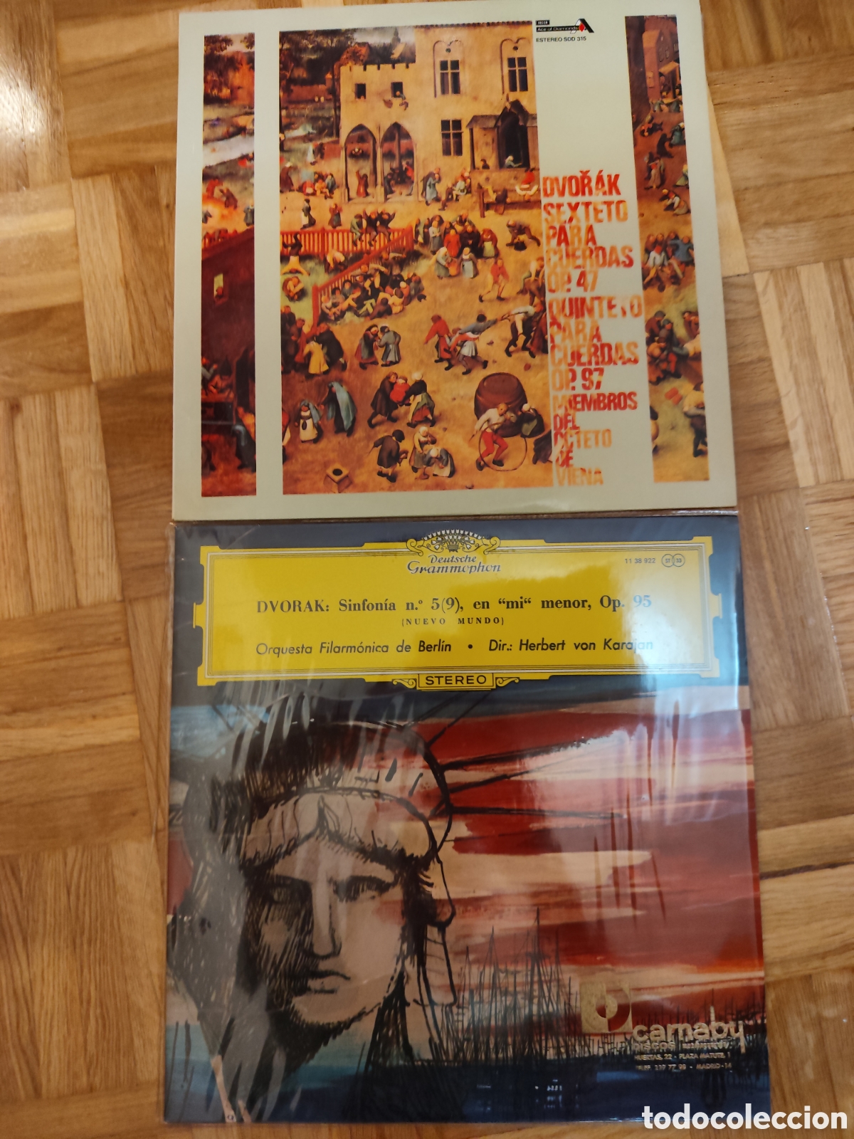 Discos de vinilo: Lote 2.vinilos Dvorak estado impecable