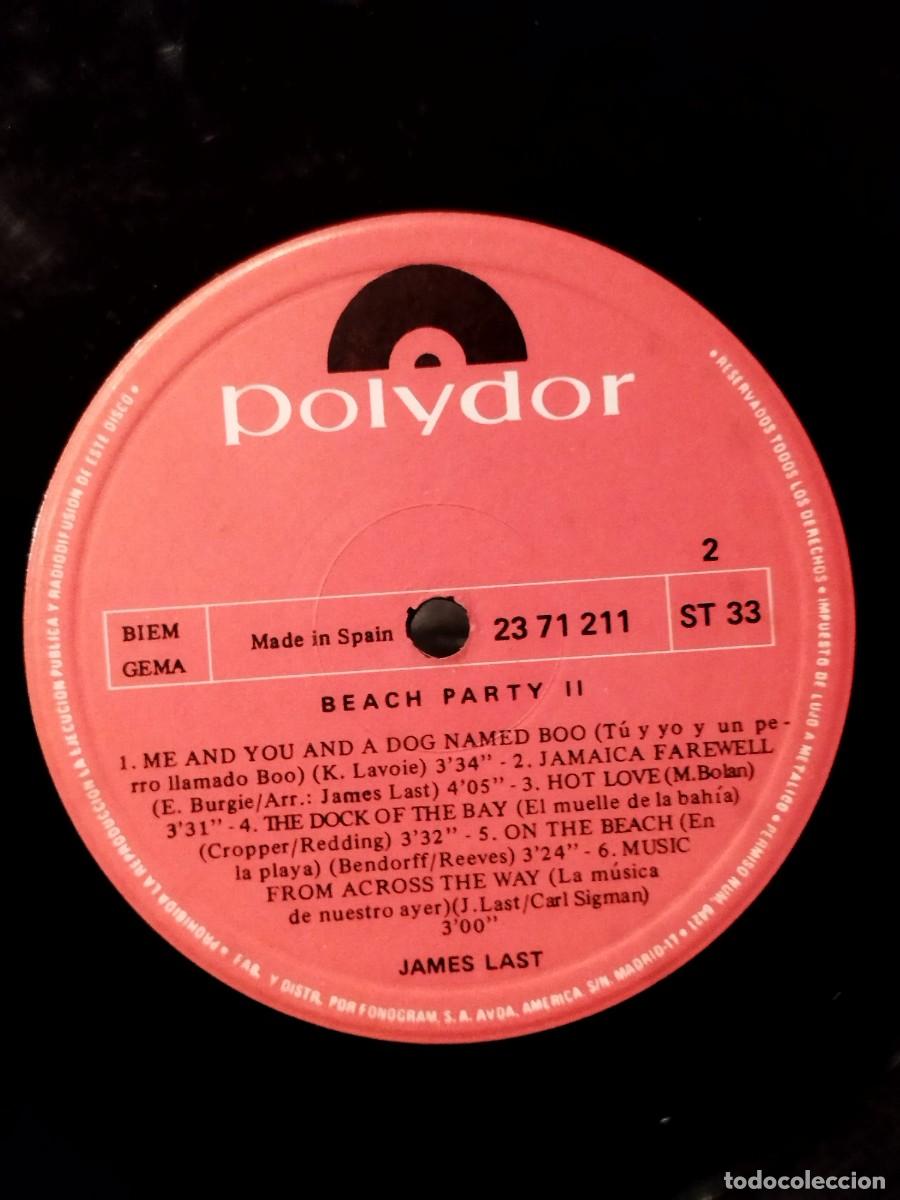 Discos de vinilo: James Last &ndash; Beachparty 2. Vinilo lp. - Foto 2