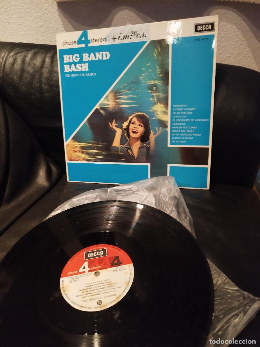 Discos de vinilo: Ted Heath And His Music &ndash; Big Band Bash. Vinilo lp.
