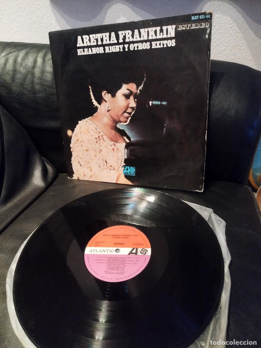 Discos de vinilo: Aretha Franklin &ndash; Eleanor Rigby Y Otros Exitos. Vinilo lp.